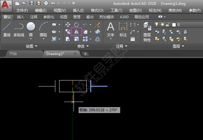 CAD補(bǔ)償器圖例的畫(huà)法