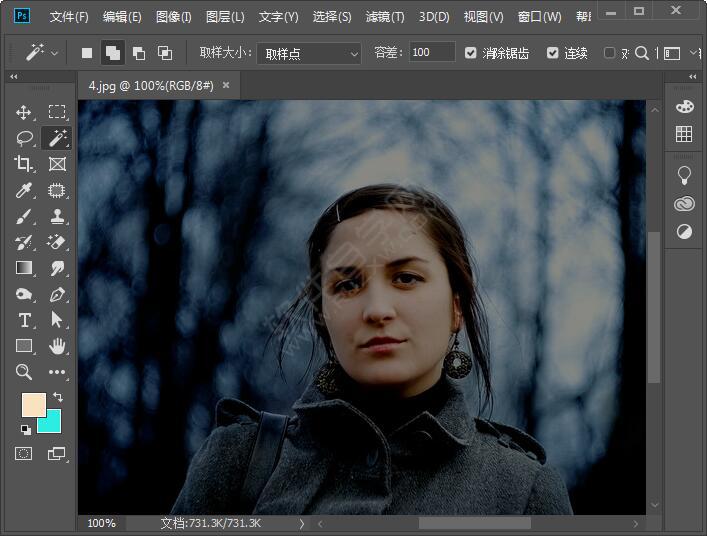 ps怎么創(chuàng)建色階圖層的方法