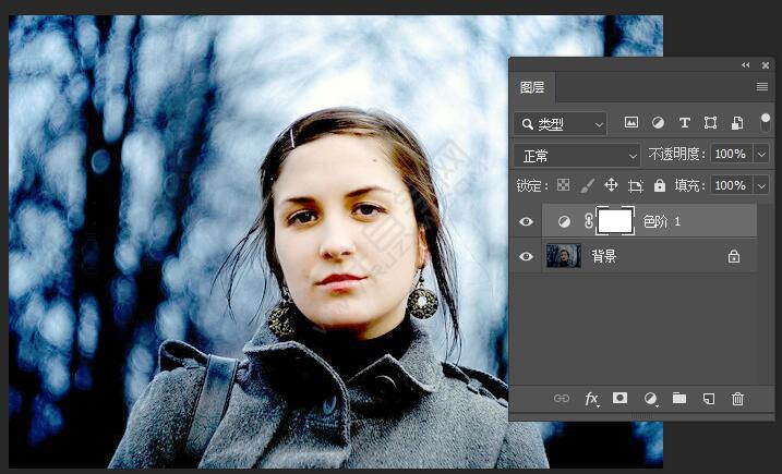 ps怎么創(chuàng)建色階圖層的方法