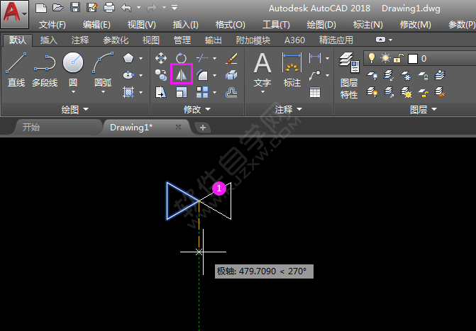 CAD定壓差閥圖例的畫法