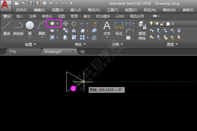 CAD定壓差閥圖例的畫法