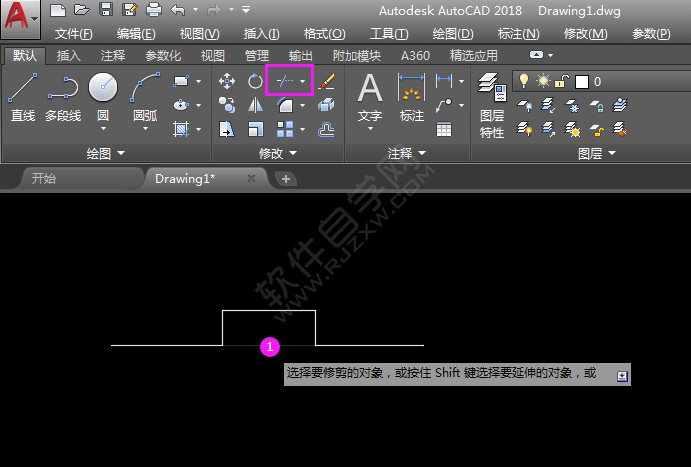 CAD矩形補償器的畫法