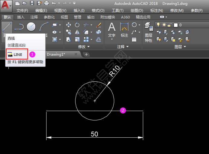 CAD怎么畫弧形補償器圖例