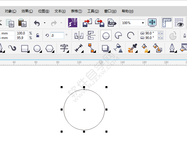 CDR怎么畫一只愛吃甜品的貓
