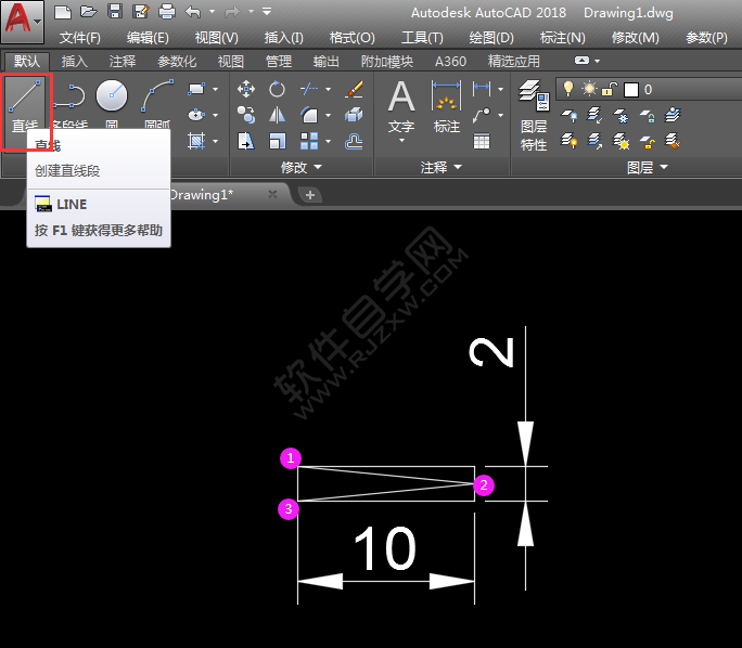 CAD中怎么畫減壓閾圖例
