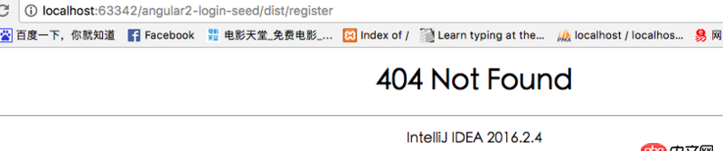 angular.js - 用angular2-cli打包項目之后，跳轉(zhuǎn)路由刷新會報404的錯誤