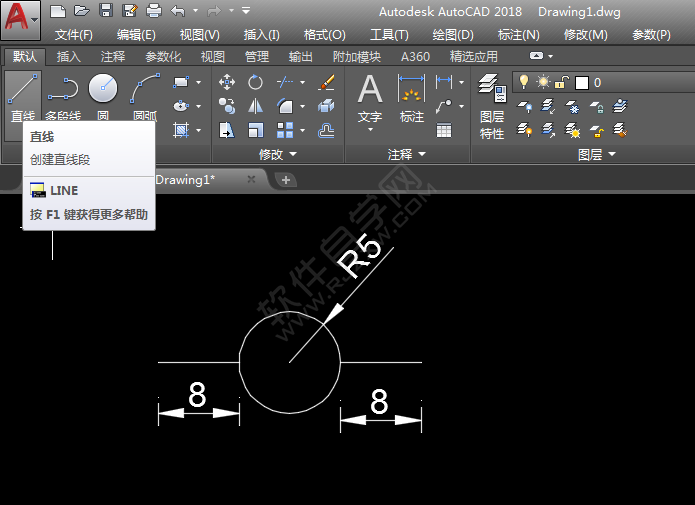 CAD中怎么畫疏水器圖例