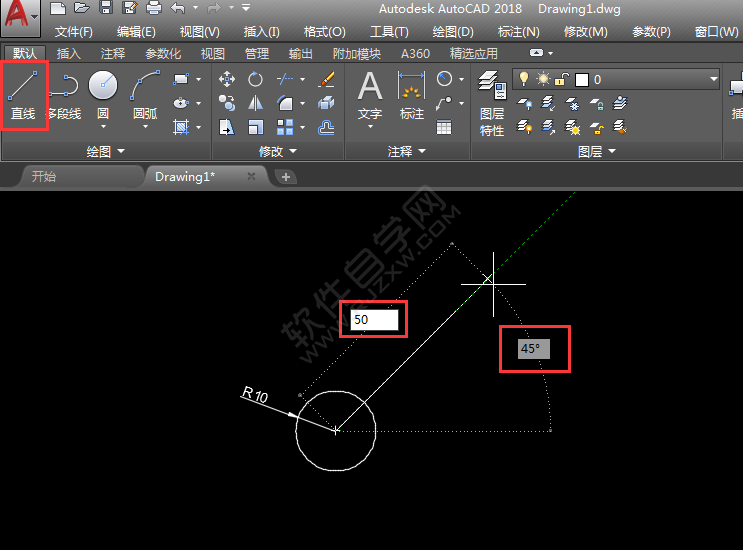 CAD怎么畫延遲開關符號