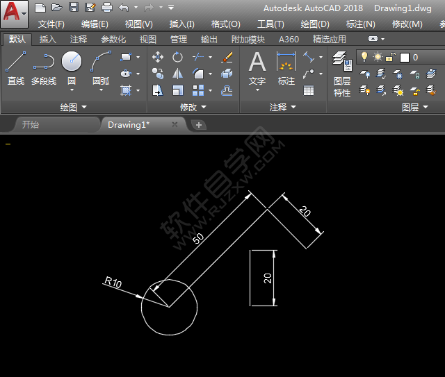 CAD怎么畫延遲開關符號