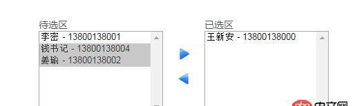 angular.js - angular 雙向選框組件