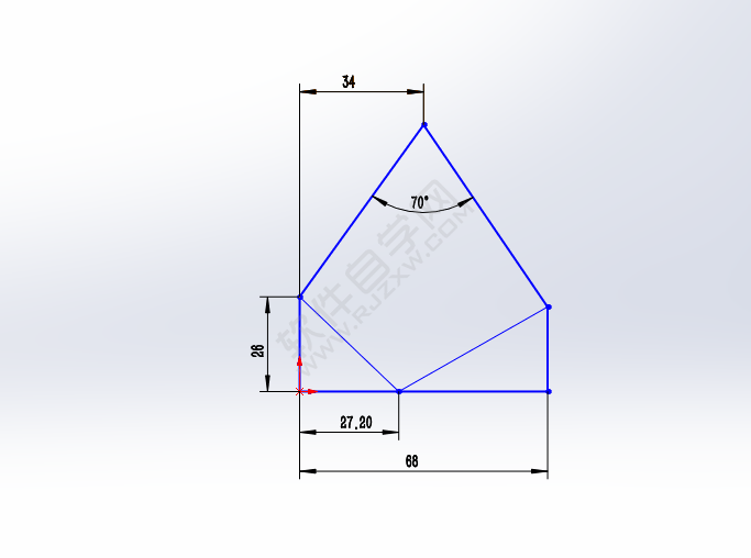 solidworks繪制相關約束的草圖方法