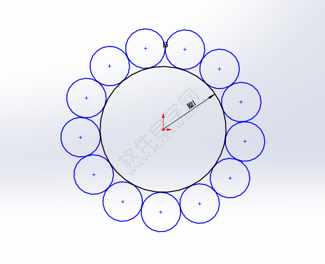 用solidworks幾何關(guān)系畫草圖平面圖的方法