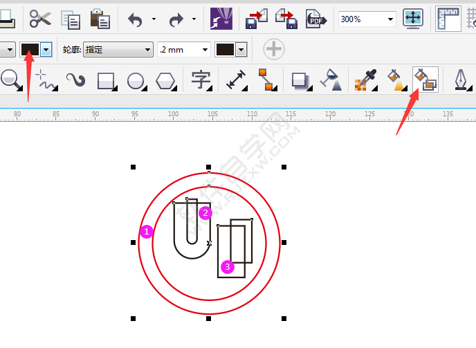 教你怎么用cdr設(shè)計(jì)UL認(rèn)證圖標(biāo)