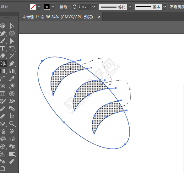 教你用AI畫(huà)毛毛蟲(chóng)面包卡通圖