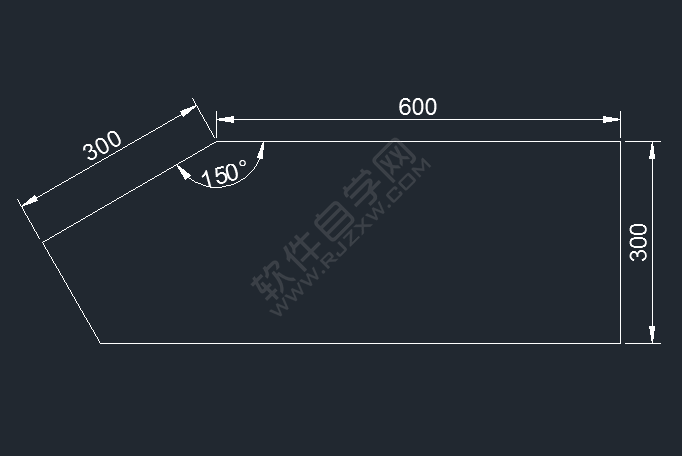 怎么用CAD直線與圓畫圖練習