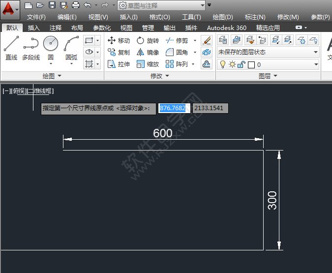 怎么用CAD直線與圓畫圖練習
