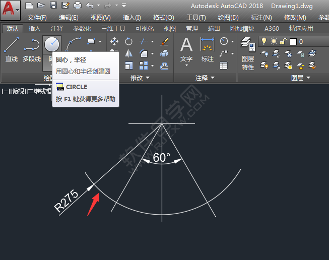 怎么用CAD圓畫相切圓圖形練習(xí)