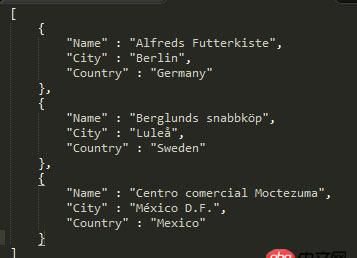 angular.js - 為啥我的angular一直說找不到本地的json數據