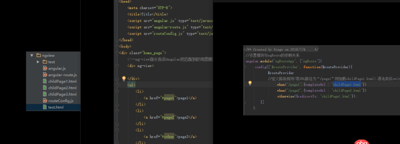 angular.js - ngview配置路由失敗