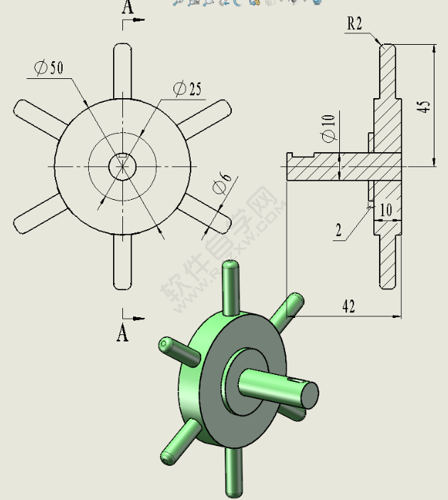 間歇傳動裝置用SolidWorks怎么裝配仿真