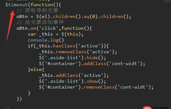 angular.js - angular 指令 link 獲取不到 ng-repeat 生成的元素 怎么解決？