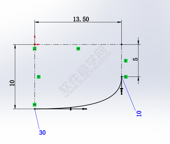 SolidWorks用曲面畫馬甲圖形