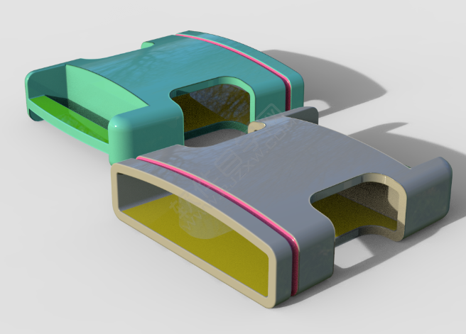 SolidWorks怎么畫箱包的卡扣