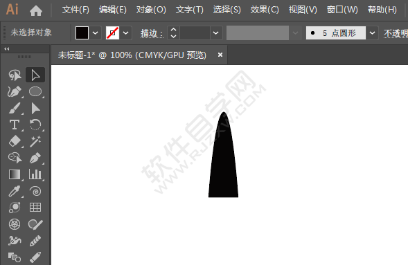ai怎么畫風機圖標