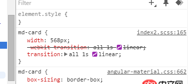 angular.js - angular與angular-material連用獲取不到卡片的寬高