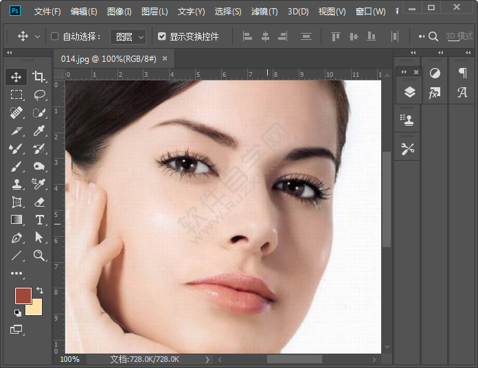 ps怎么新建黑色填充圖層