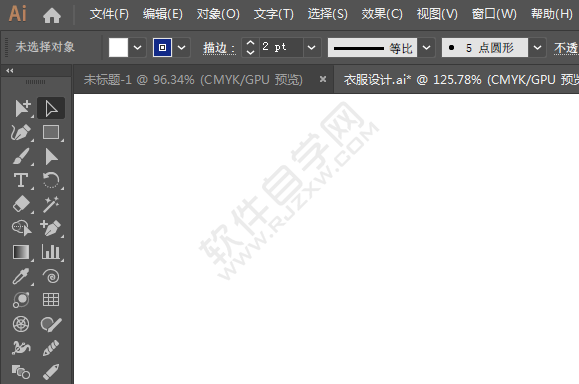 ai怎么畫矩形網格