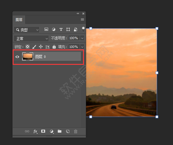 ps怎么新建圖層背景