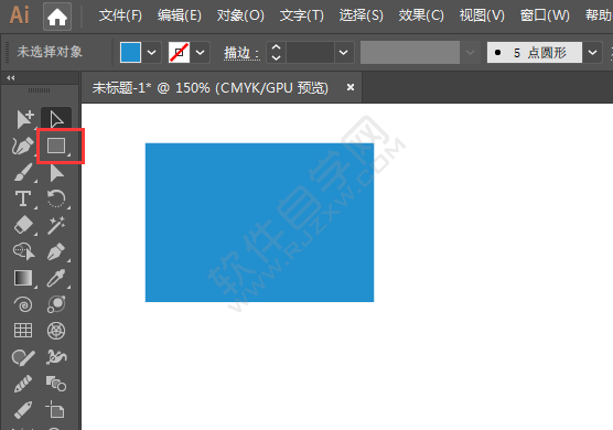 ai矩形怎么變圓角