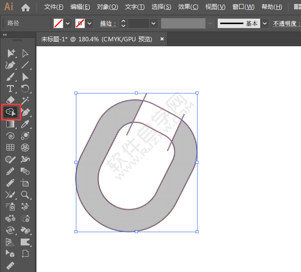 ai怎么畫鏈鏈接圖標(biāo)