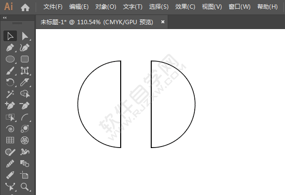 ai刻刀工具怎么畫直線