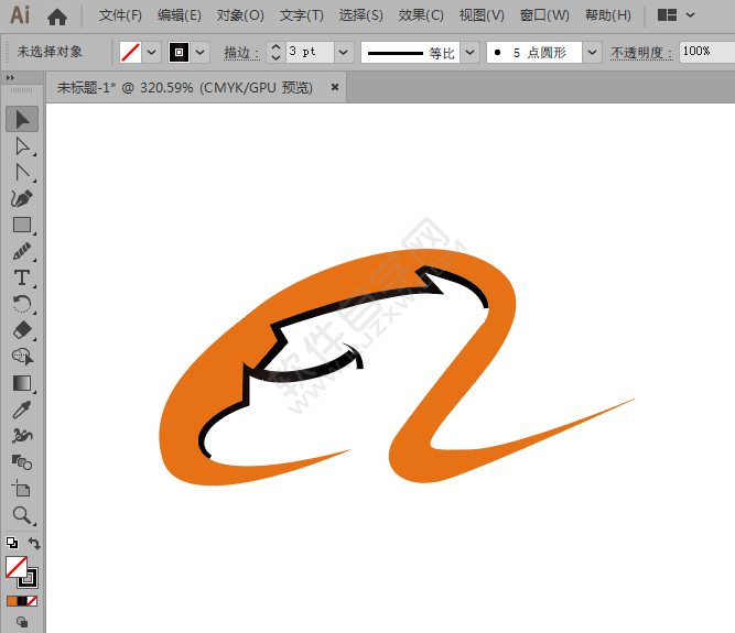 怎么用AI設計阿里圖標