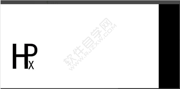 ps怎么設計HPX縮寫logo