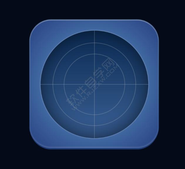 PS制作醫療搜索APP圖標