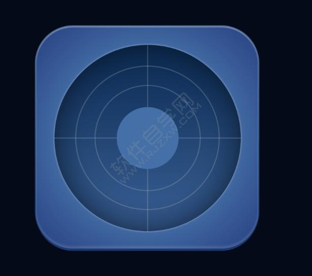 PS制作醫療搜索APP圖標