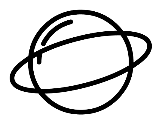 AI怎么繪制萌萌噠MBE風(fēng)格的星球圖標(biāo)