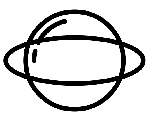 AI怎么繪制萌萌噠MBE風(fēng)格的星球圖標(biāo)