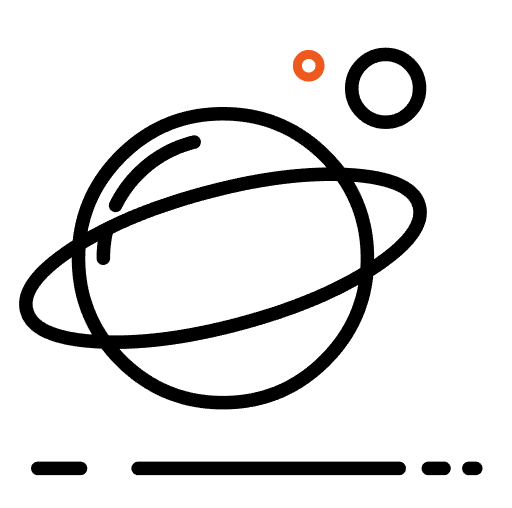 AI怎么繪制萌萌噠MBE風(fēng)格的星球圖標(biāo)