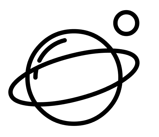 AI怎么繪制萌萌噠MBE風(fēng)格的星球圖標(biāo)