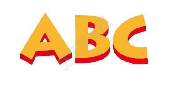 ai制作3d漸變立體文字