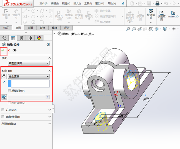 solidworks對稱拉伸的重要性