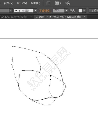 ai怎么設計豎屏的荷塘素材