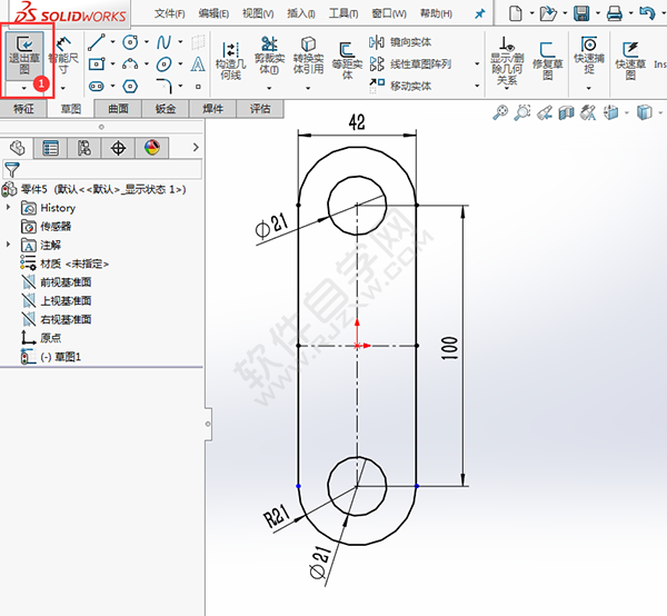 簡述solidworks創建零件過程