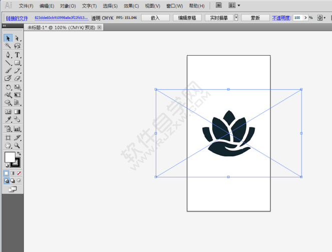 ai圖像描摹后怎么上色