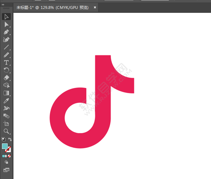 ai怎么設計抖音LOGO