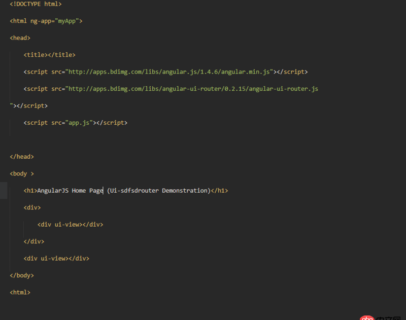 angular.js - 我copy官方ui-router到本地無法運行